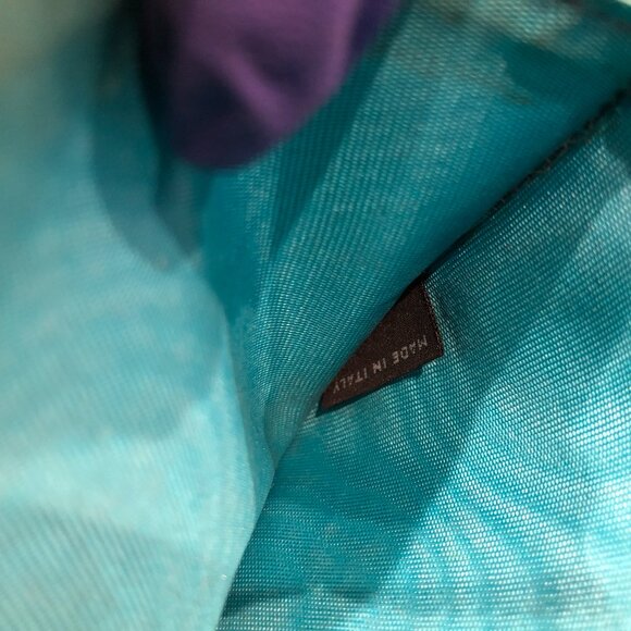 Prada Blue Zip Around Long Wallet Sku#84136 (Gently used) - Picture 15 of 15